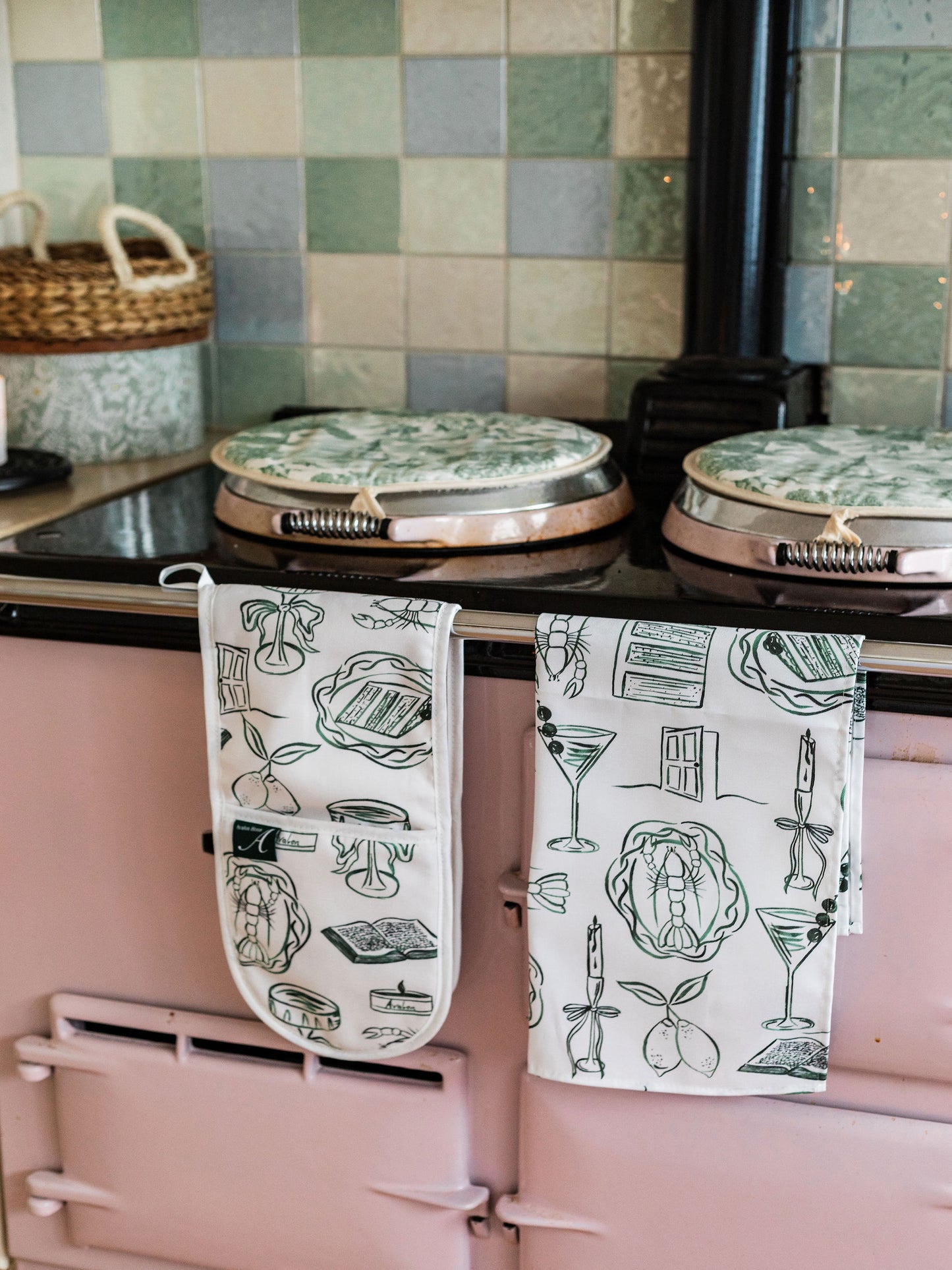 Just A Girl Tea Towel