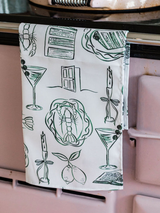 Just A Girl Tea Towel