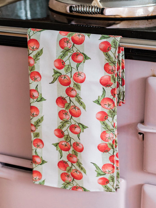 Vine Tomato Tea Towel
