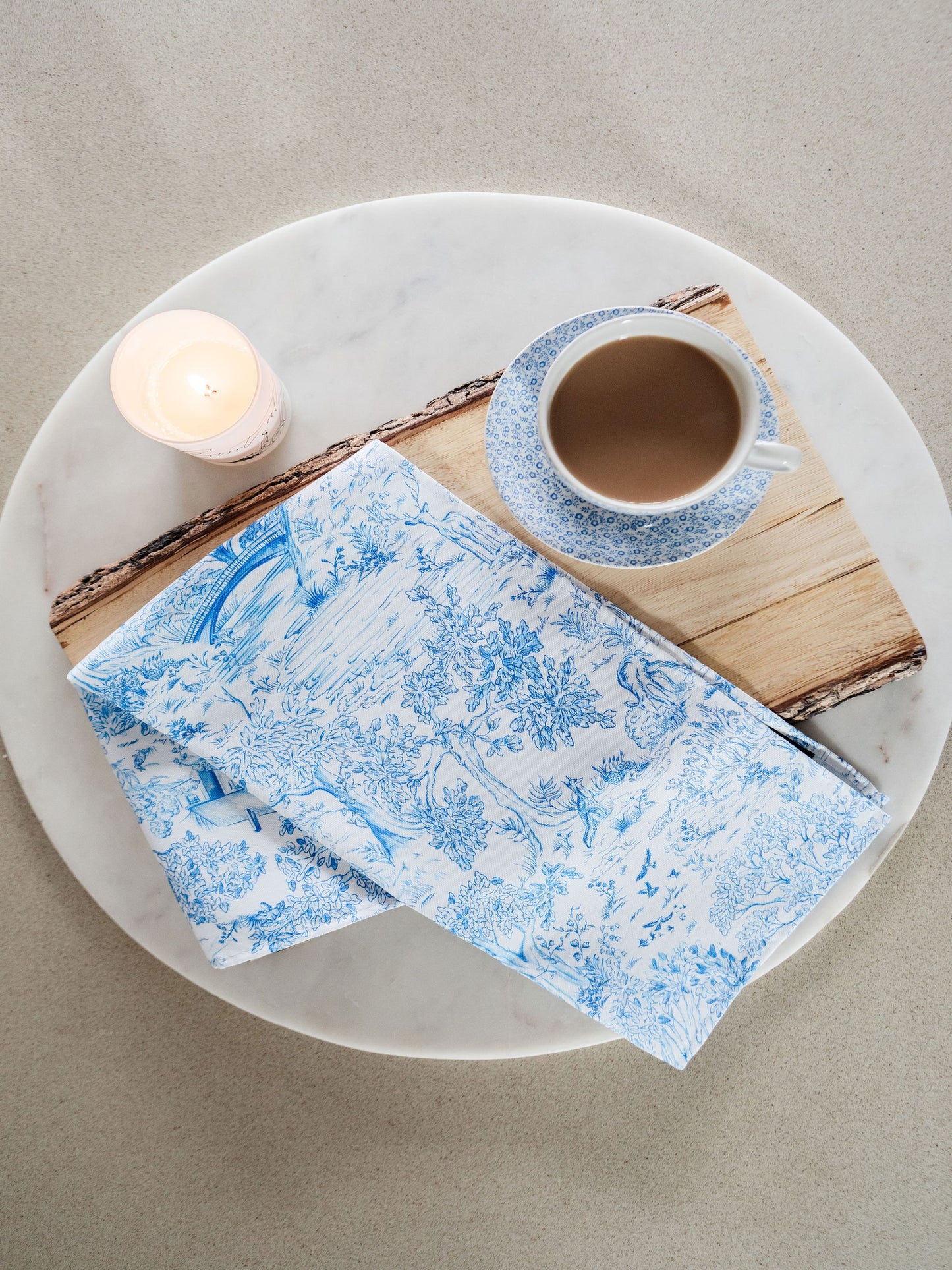 Toile de Jouy - Tea Towel