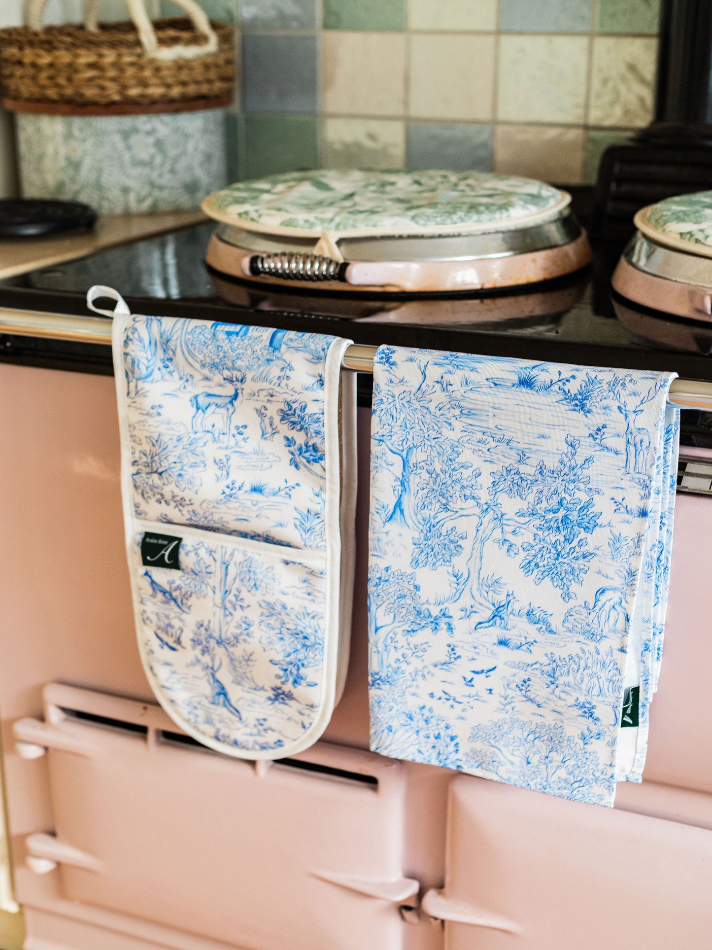 Toile de Jouy - Tea Towel