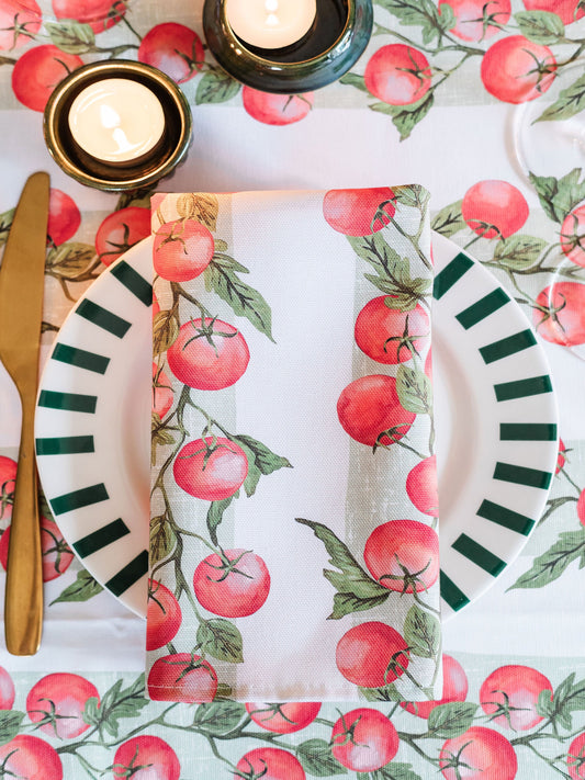Vine Tomato Napkins (Pair)
