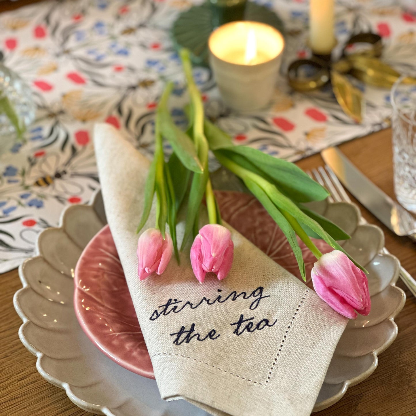 British Bees Table Runner