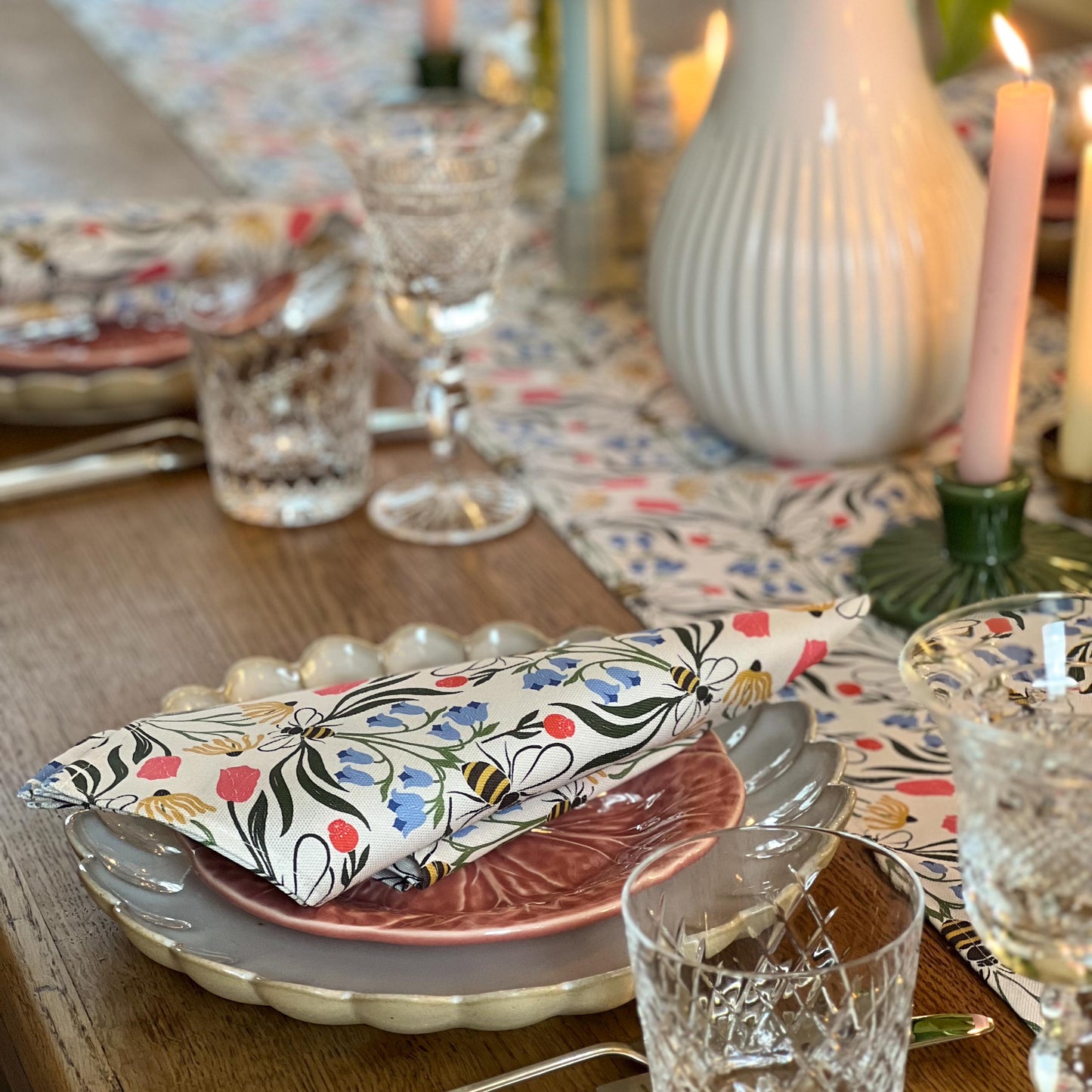 British Bees Table Runner