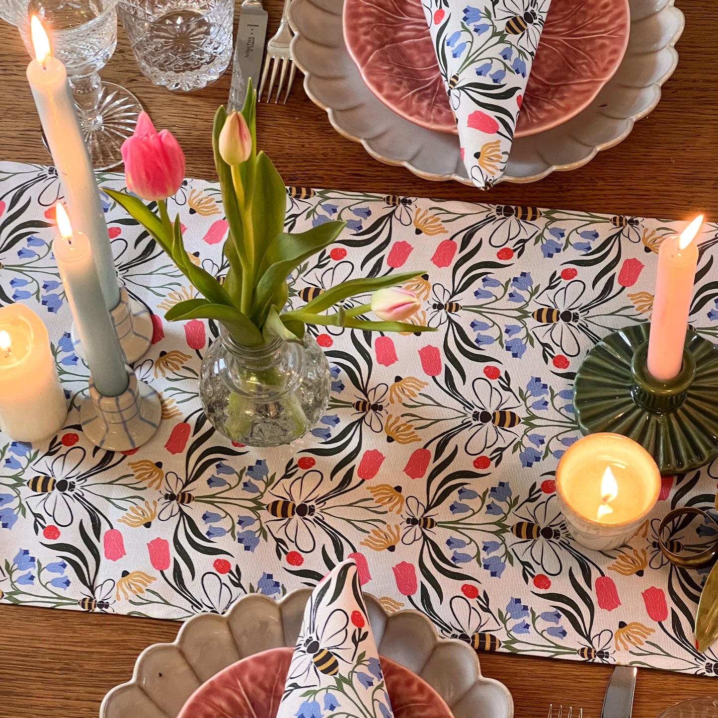British Bees Table Runner