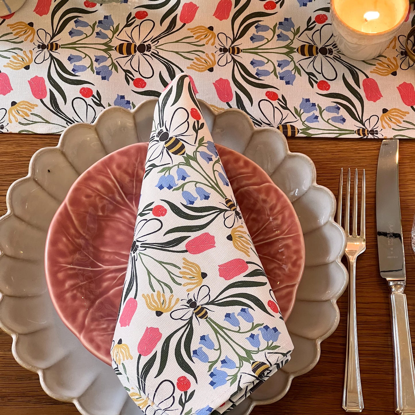 British Bees Tablecloth