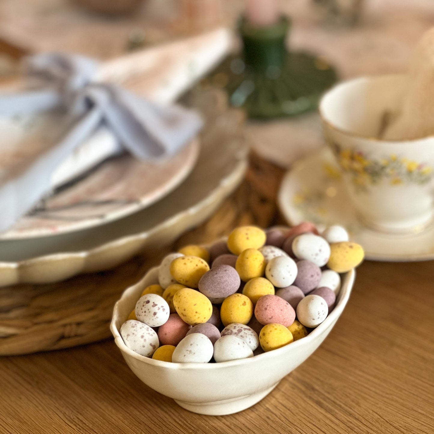 Bunnies and Bows Tablecloth
