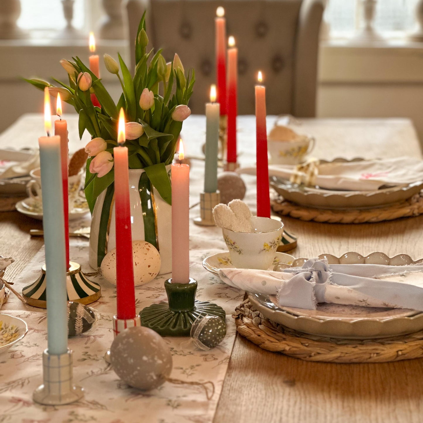 Bunnies and Bows Table Runner