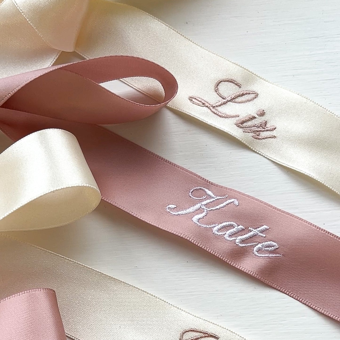 Personalised Satin Ribbon - 20 Characters