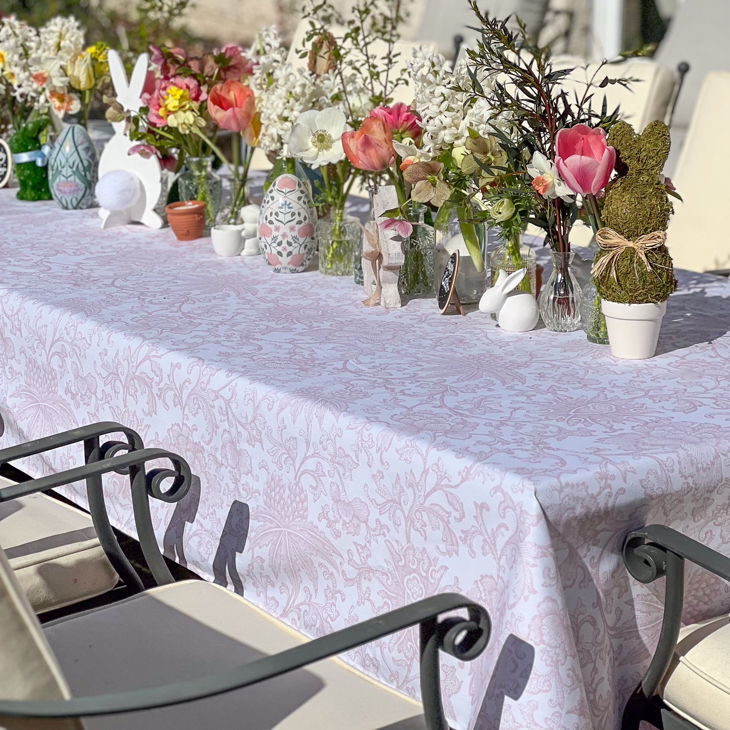 Pink Frills Tablecloth