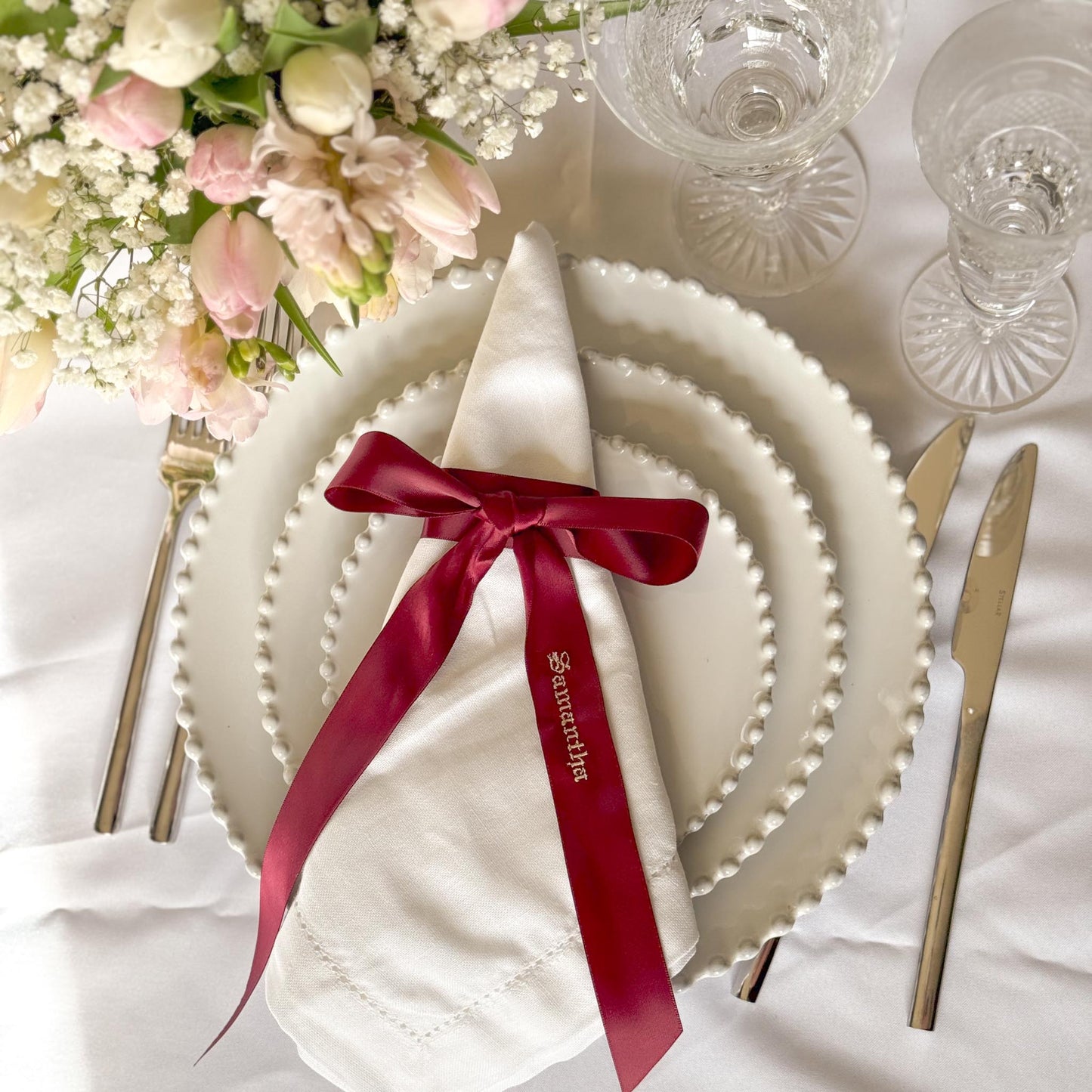 Personalised Satin Ribbon - 20 Characters