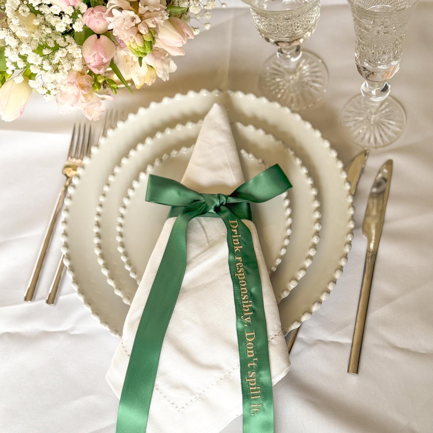 Personalised Satin Ribbon - 20 Characters