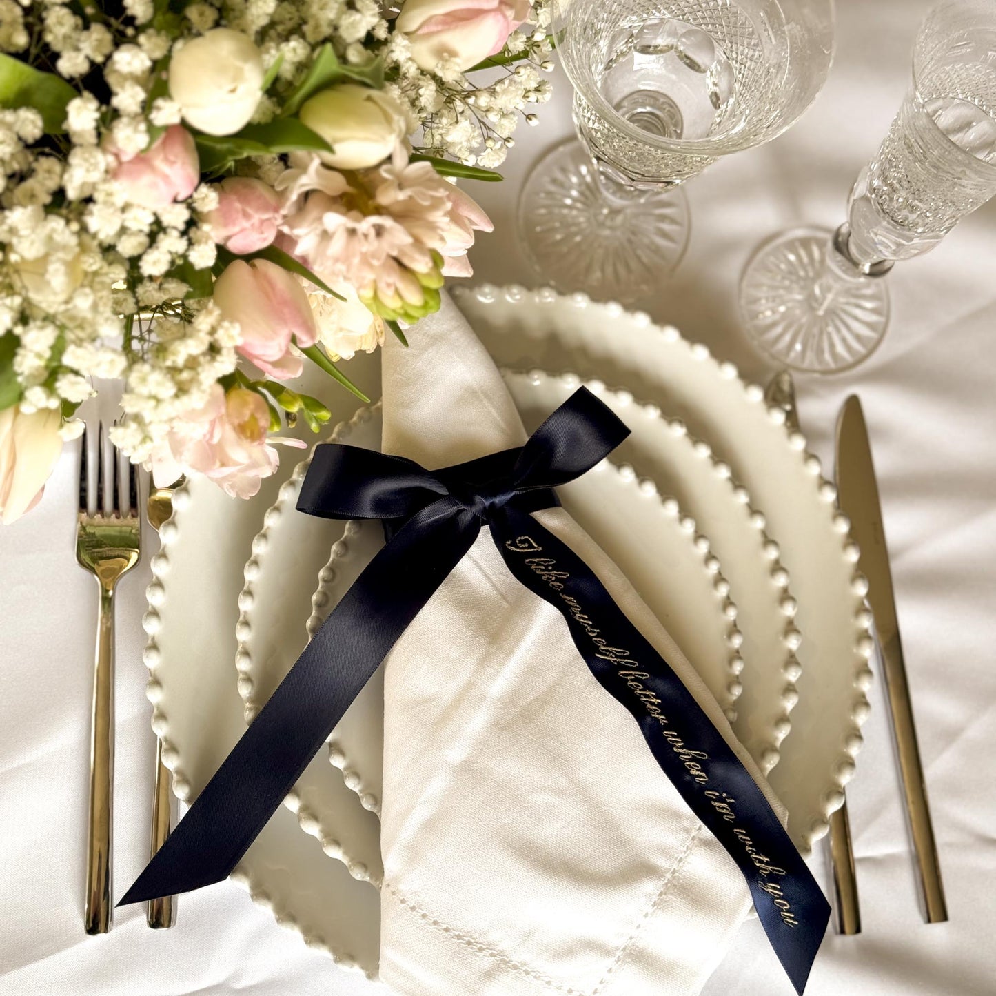 Personalised Satin Ribbon - 20 Characters
