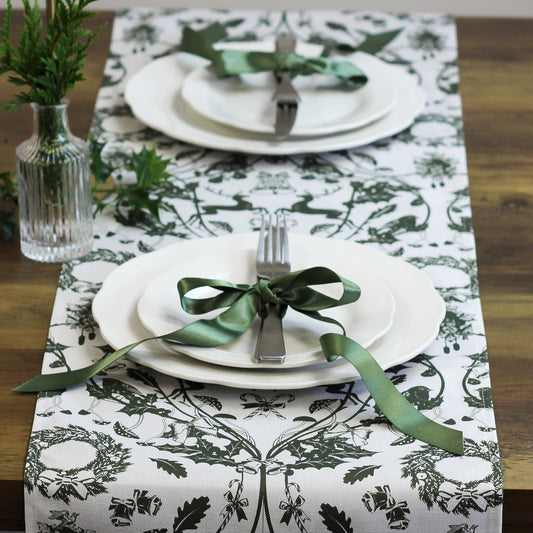 Forest Stag Table Runner