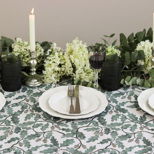 English Oak Tablecloth