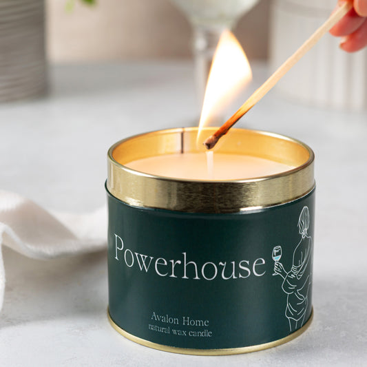 Powerhouse Tin Candle