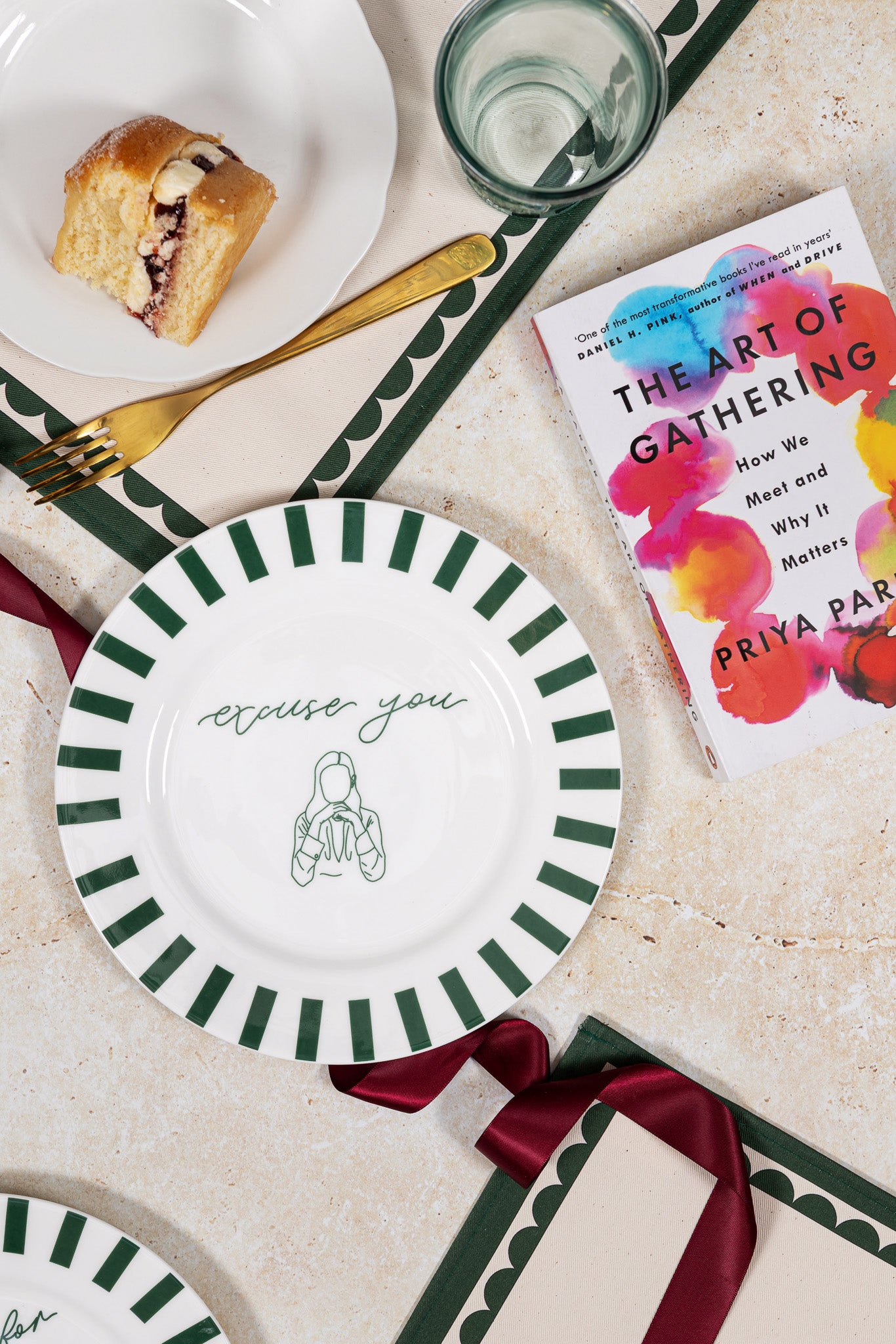 Excuse You Bone China Plate