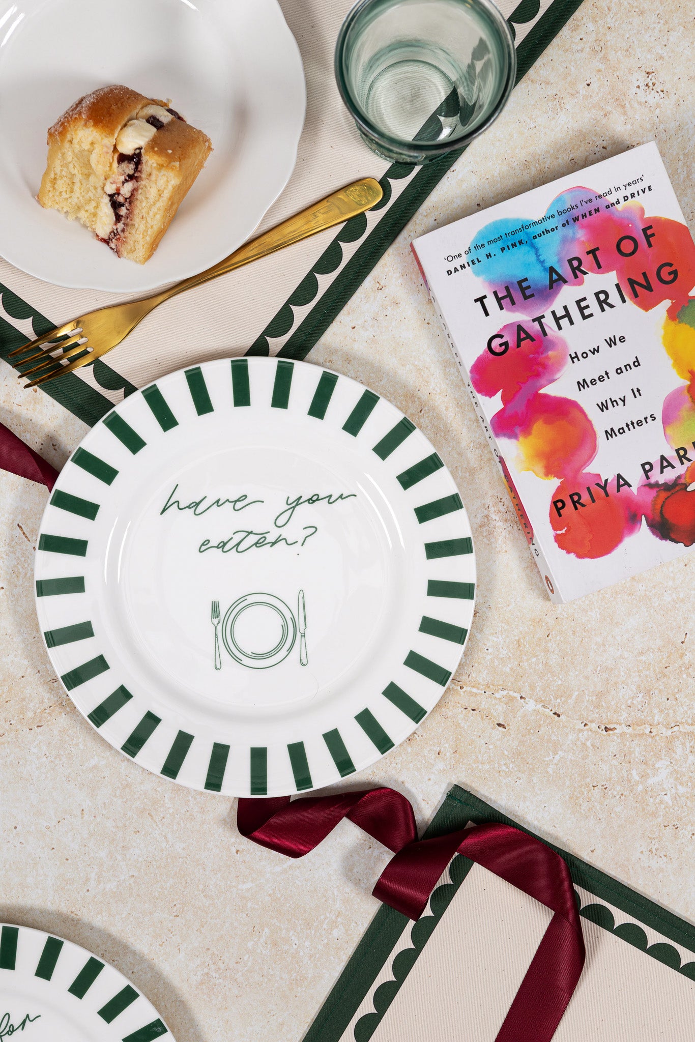 Have You Eaten Bone China Plate