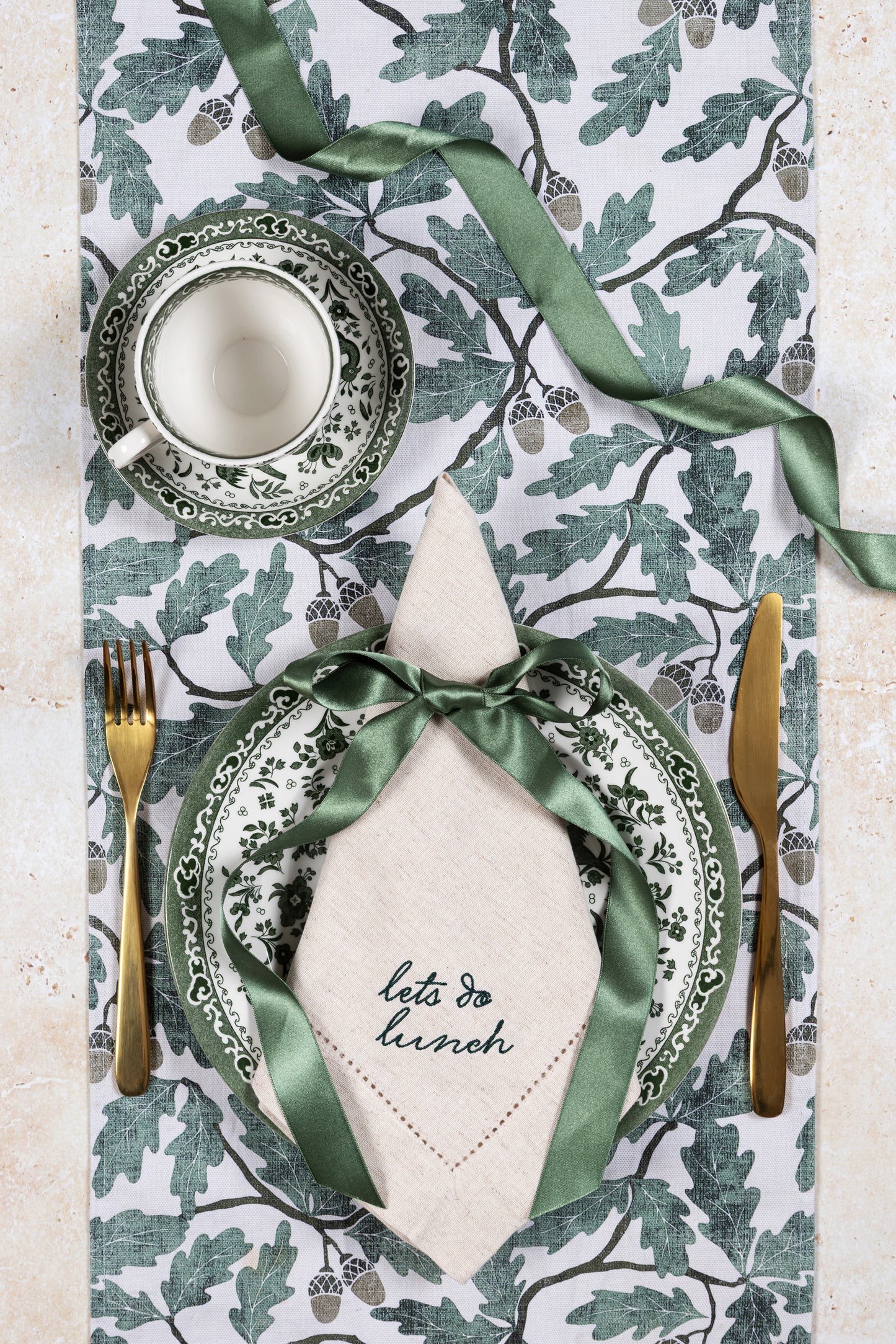 Lets Do Lunch Linen Napkins (Pair)