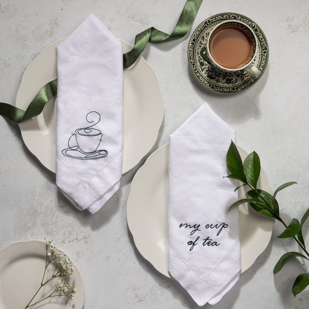 Cotton Napkins Collection | Luxury Napkins | Avalon Home UK