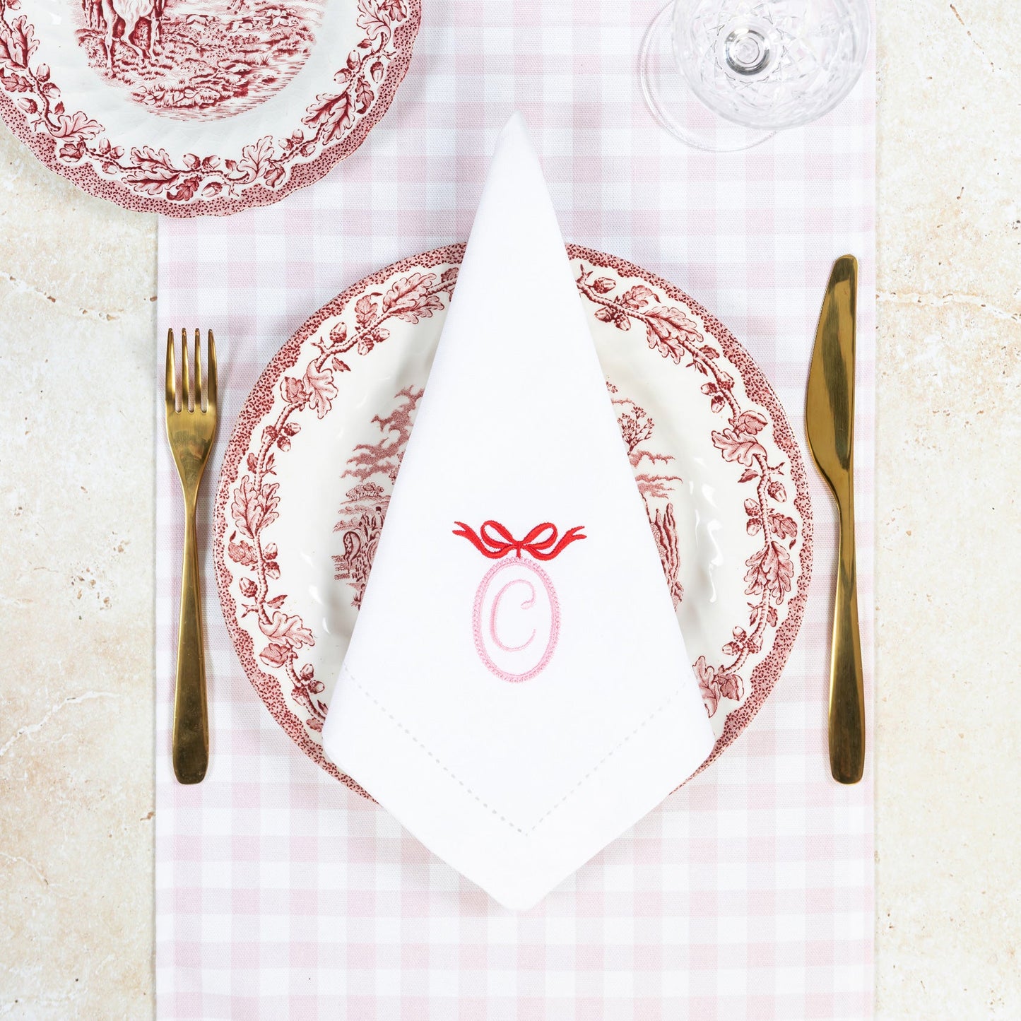 The Georgian Favour Border Napkin