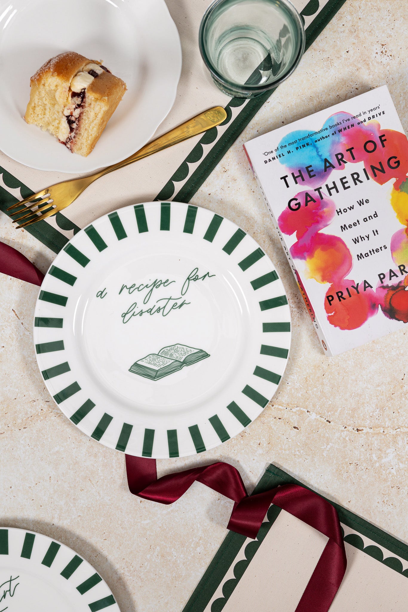 Recipe For Disaster Bone China Plate