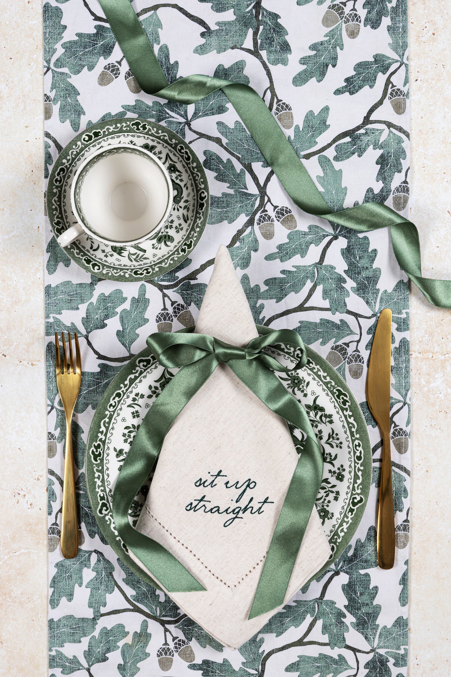 The Manners Collection- Embroidered Napkin Gift Set