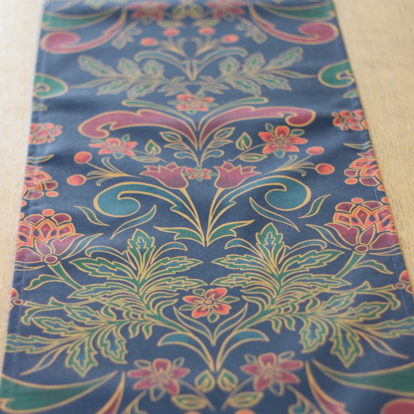 Maximalist Table Runner - Navy