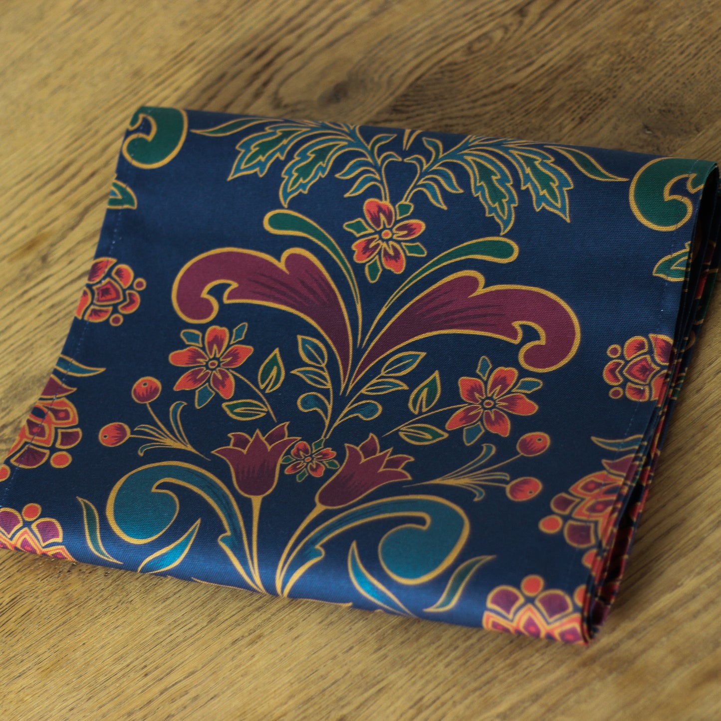Maximalist Table Runner - Navy