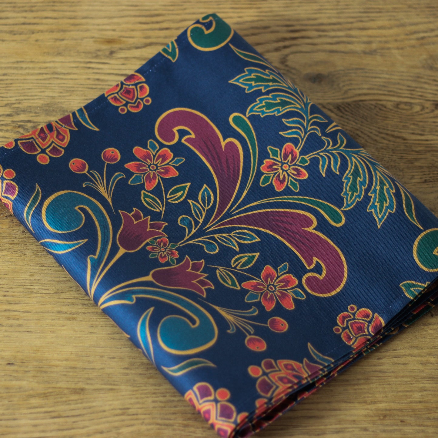 Maximalist Table Runner - Navy