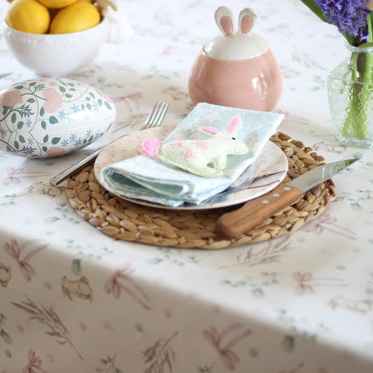 Bunnies and Bows Tablecloth